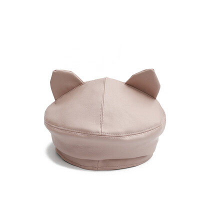 

Lady Hat Summer Octagonal Berets European&American British ArtistsCaps Lovely Cat Ear Cortex Fashion Newsboy Hats Tide