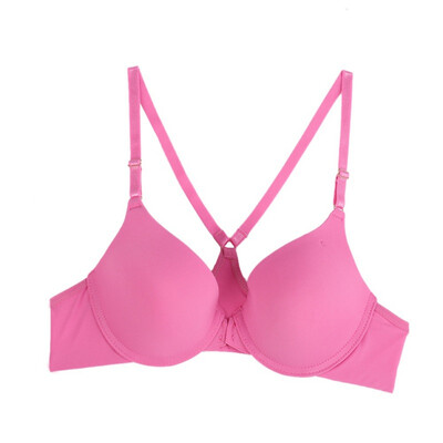 

1PCS Women Sexy Lingerie Push-up Plus Size Underwear Thin Cup Front Buckle Smooth No Trace Y Type Bra
