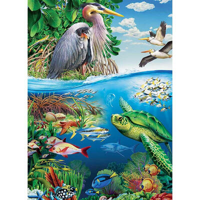 

5D DIY Full Drill Diamond Painting Animal Landscape Cross Stitch Home Decor