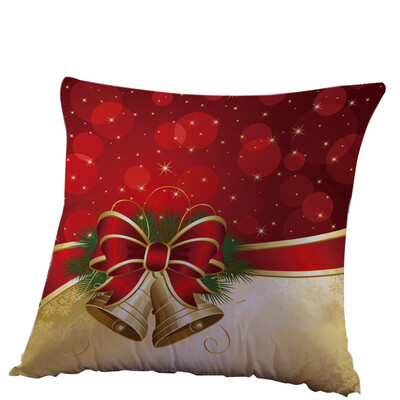 

Tailored Christmas Linen Square Throw Flax Pillow Case Decorative Cushion Pillow Cover