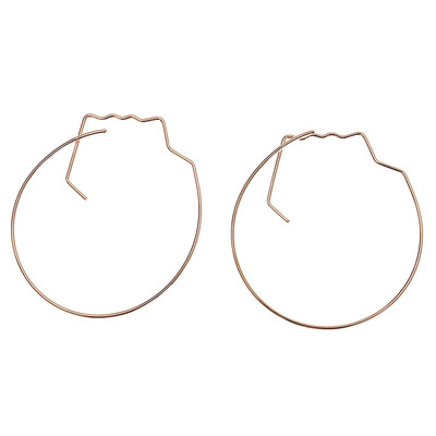 

Lovely Retro Artistic Gold Silver Color Earrings Temperament Hand Made Abstract Face Female Drop Earrings Fashion wholesale