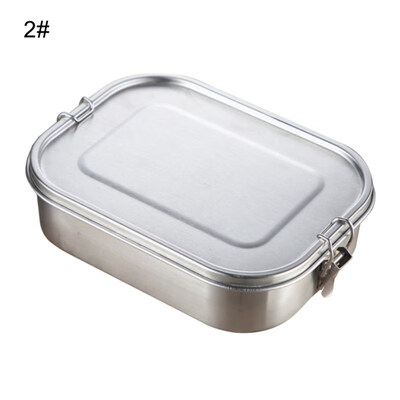 

1400ML Stainless Steel Rectangle Seal Food Container Student Bento Lunch Box
