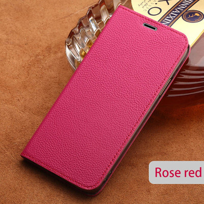

Leather case phone case for iphone 6 6s 7 8 Plus X Xs Max fine lyche suction cup cover for 6p 7p 8p Xr case