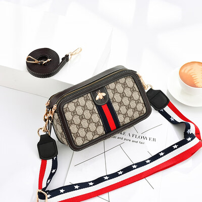 

Summer womens new fashion Korean version of ins100 fashion women with one shoulder slant bag in summe