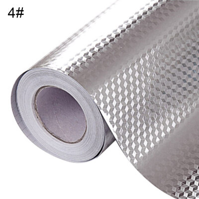 

Kitchen Waterproof Oil-proof Lattice Self Adhesive Decor Sticker Wall Paper