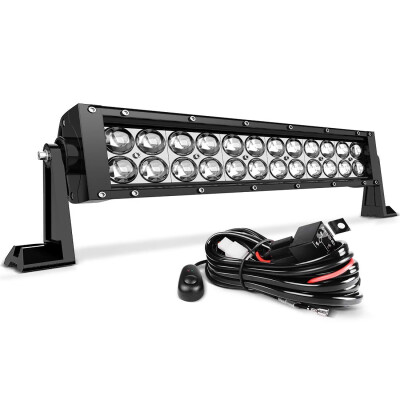 

135inch Led Work Light Bar Offroad Bumper Driving 4WD Tractor Boat UTE Harness