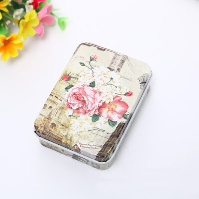 

Toponeto Travel Cosmetic Case Organizer Storage Cartoon Tinplate storage