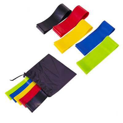 

〖Follure〗Resistance Band Loop Yoga Pilates Home GYM Fitness Exercise Workout Training