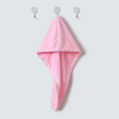 

New Fashion Towel Cap Quick Dry Hair Wrap Microfiber Cap Bathing Magic Drying Hat