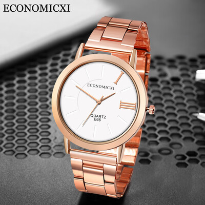 

Gobestart 2019 Hot Sale Fashion Men Business Watch Stainless Steel Band Casual Watch