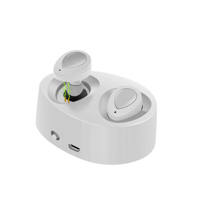 

TWS K2 Twins Portable Mini Wireless Ear Bud Stereo Power Bank Bluetooth earphone for phone with charging cradle