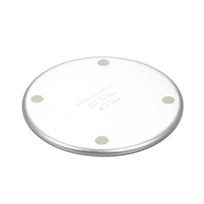 

57510W Wireless Charger Aluminium Alloy Flying Disk Fast Charging Pad for Samsung Galaxy S9S9 PlusS8S8 PlusNote 9iPhone X