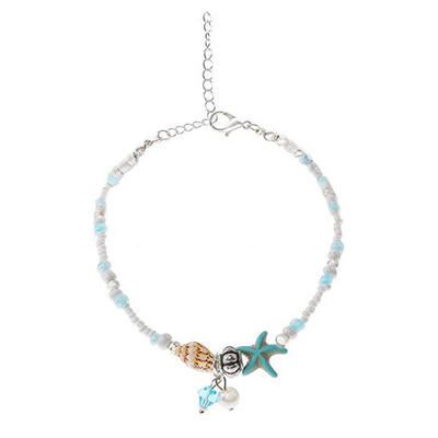 

Women Girl Seashell Charm Ankle Bracelet Foot Chain Anklet Beach Jewelry Gift