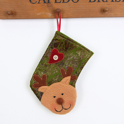 

Tailored Christmas gifts Candy Beads Christmas Santa Claus Snowman Socks Decorations A