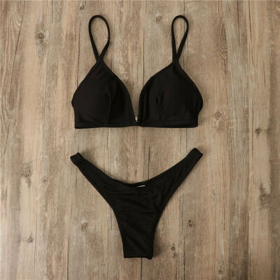 

Womens V Bra Bikini Sets Padded Swimsuit Push Up Bathing Suit Swimwear