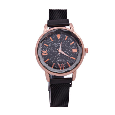 

Summer fashion new magnet magnet strap starry sky watch student simple quartz watch