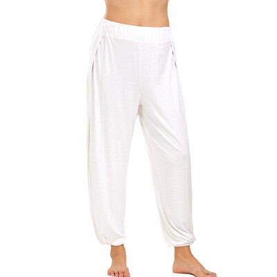 

Tailored Plus Size Women Hot Pants Casual Calf-Length Pants Loose Sport Lace Yoga Trouser