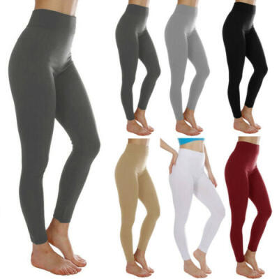 

Women Stretch High Waist Full Length Warm Winter Legging Long Fitness Yoga Pants