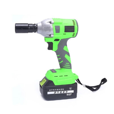 

88F Brushless Cordless Electric Wrench Impact Li-on Cell Lighting Driver Light-emitting Diode