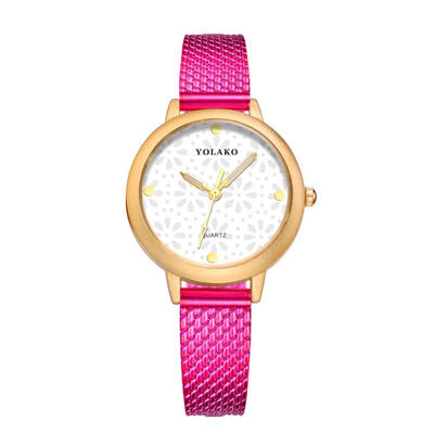 

Business Ladies WristWatch Stainless Steel Souvenir Beautiful Womens quartz Simple Fashionable Temperament clock women 2018 D