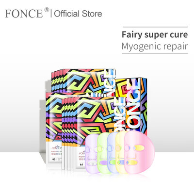 

Fonce Korea Colorful Skin Care Repair Mask Meticulously Shrink Pores Moisturize Relieve Moisture Nourish Brighten Skin