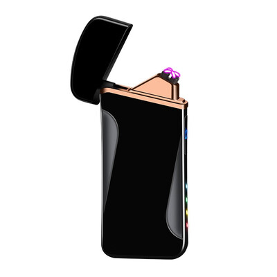 

CL050 lighter USB charging double arc touch induction lighter outdoor windproof safety no fire with battery display