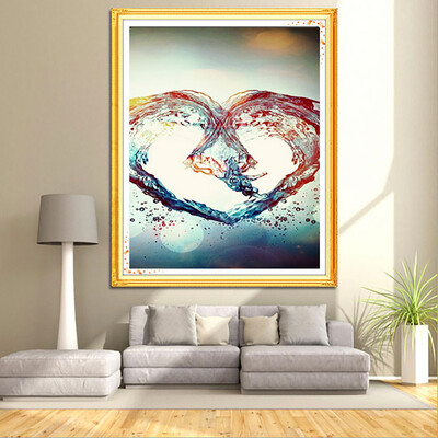 

Gobestart 5D Embroidery Paintings Rhinestone Pasted DIY Diamond Painting Cross Stitch