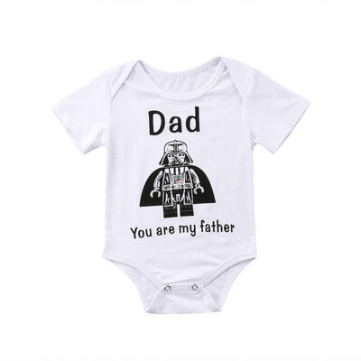 

Newborn Kids Baby Boys Star Wars Bodysuit Romper Jumpsuit Outfit Clothes 0-24M