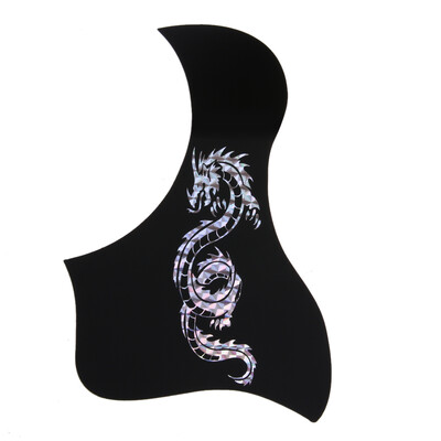 

Gold Phoenix And Dragon Pattern Acoustic Guitar Pickguard Pick Guard Sticke