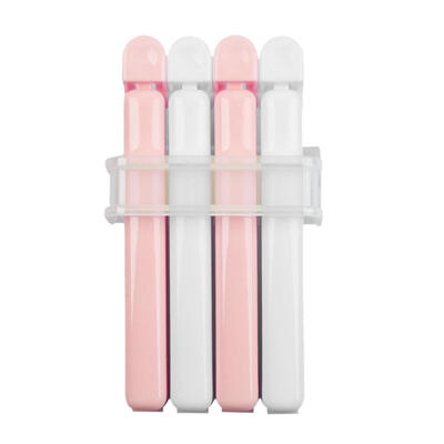 

4pcs Suction Cup Food Storage Bag Snack Milk Powder Sealing Clips Sealer