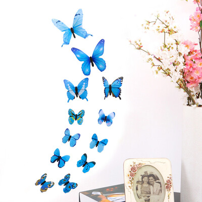 

Gobestart 3D DIY Wall Sticker Stickers Butterfly Home Decor Room Decorations New BU