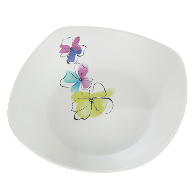 

Toponeto Bamboo Fiber Meal Plate Environmental Protection Dish Fruit Plate Candy Plate