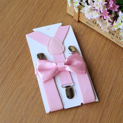 

Suspenders Baby Boy Adjustable Kid Girl Elastic Braces Bow Tie Clip-on Children