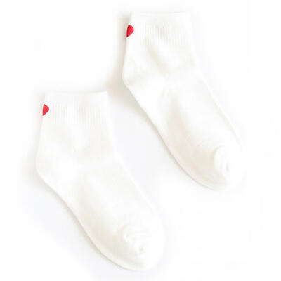 

Womens Girls Harajuku Sweet Love Heart Pattern Cotton Breathable Long Socks