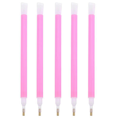 

5pcs DIY Diamond Painting Cross Stitch Tool Point Drill Pen Embroidery Gift
