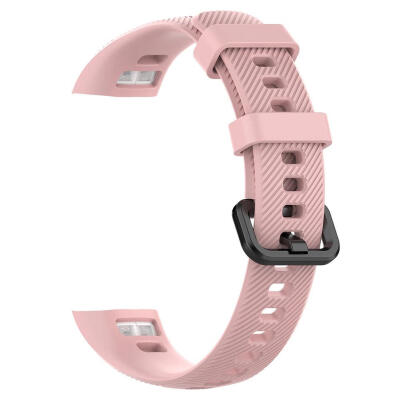 

Silicone Adjustable Wristband Bracelet Watch Strap for Huawei Honor Band 4