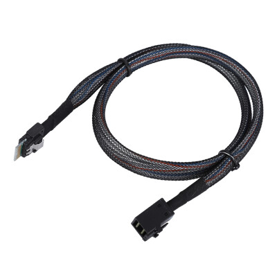 

Greensen Cabledeconn Mini SAS38P SFF-8654 to SAS SFF-8643 Server HDD Data Transmission CableData Cable Server Data Cable