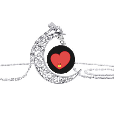 

Kpop BTS Bangtan Boys Necklace Hot Gift Steel Necklace