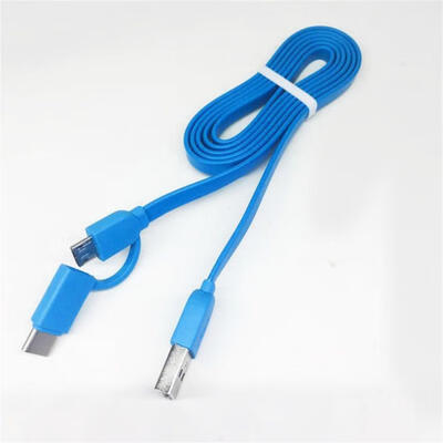 

2-in-1 Charger Cable Type C Micro USB Charging And Syncing Cord-1m