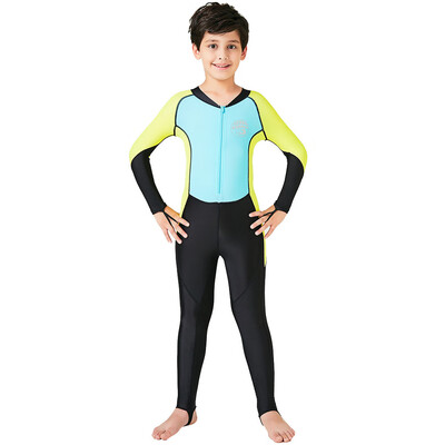 

Saidsome New Kids Wetsuit Snorkeling Jumpsuit Short Sleeve Diving Suit One-piece Swimwear diving suit diving water diving mask
