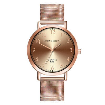 

Minimalism Womens Watches Thin Digital Scale Disc Ladies Quartz Wristwatch Alloy Strap Optimal Clock Casual Orologio Donna