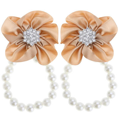 

Newborn Infant Shoes Mini Flower Foot Crib Foot Anklet Chain Accessories