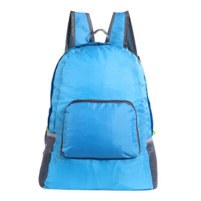 

Multifunction Foldable Women Backpack Preppy Style Solid School Travel Bags