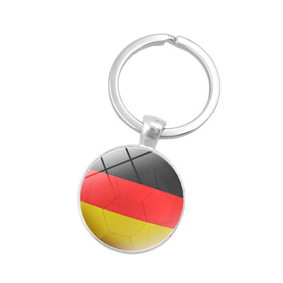 

Siaonvr 2018 Russia World Flag Key Chain Ring Soccer Football Germany Argentina Team
