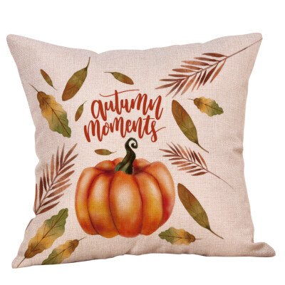 

Siaonvr Halloween Home Car Bed Sofa Decorative Letter Pillow Case Cushion Cover