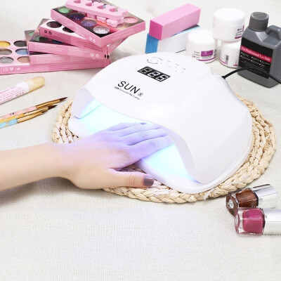 

48W Uv Led Nail Dryer Gel Polish Curing Dryer With Lcd Display For Women