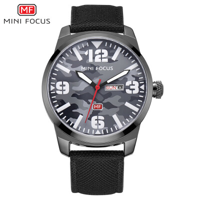 

MINI FOCUS Fox Mens Watch Quartz Watch Sports Camouflage Wind Import Movement Nylon Strap