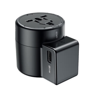 

Baseus Universal Travel Adapter USB Charger Plug Power ConverterSocket Pin