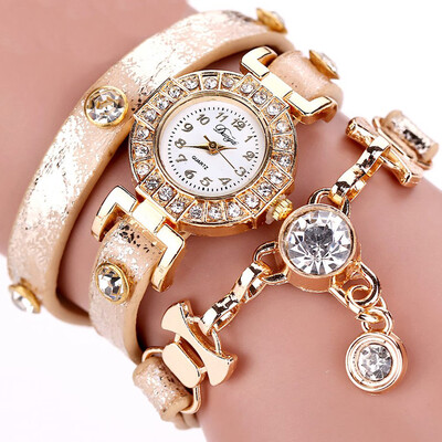

Women\ Watch Rhinestone Decorative Trendy Exquisite Preppy Accessory