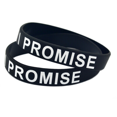 

Lebron James I Promised Silicone Bracelets